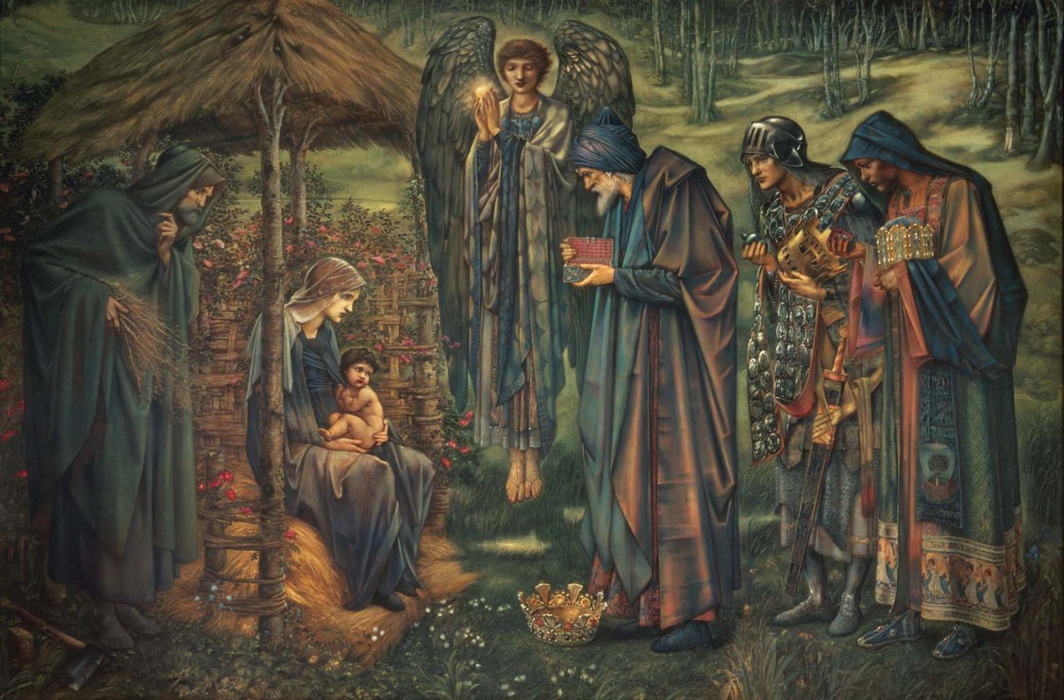 The Wise Men and the Star for Kids illustration